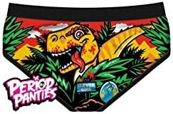 Period Panties Funny Parody Jurassic Park Women's Briefs Knickers