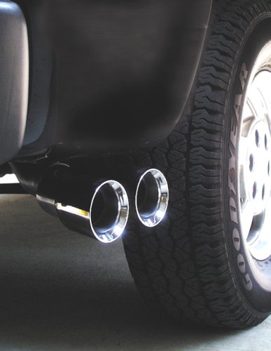 CORSA 14207 Dual Pro-Series 4" Single Side Exit Sport Exhaust System