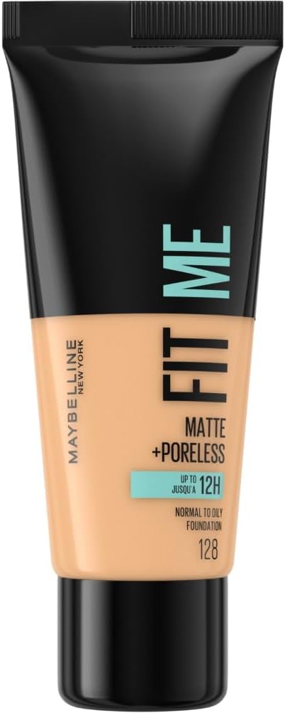 Maybelline Fit Me Matte + Poreless Foundation 128 Warm Nude 30ml