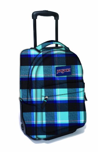 jansport backpack blue plaid Superbreak Sleeve Pink Pansy Preston One Size : Electronics WTop 27.5 CM/ Down 32 CM XH 42.5 CM XD 14.5 CM =WTop 10.82 / Down 12.59XH 16.73XD 5.7Strap Length Approxmiately Jansport Superbreak Wheeled Backpack (Calypso