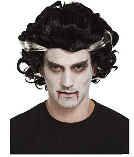 VAMPIRE WIG HALLOWEEN FANCY DRESS COSTUME OUTFIT ACCESSORY