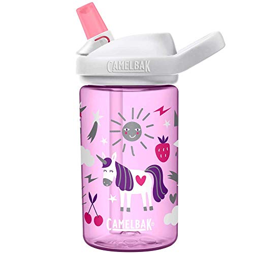 CamelBak Eddy+ Kids BPA-Free Water Bottle with Straw, 14oz
