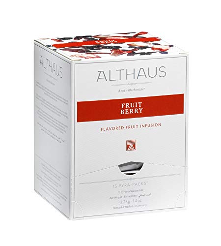 Althaus Tee RED FRUIT FLASH (vorher FRUIT BERRY) ⋅ Früchtetee im Pyramidenbeutel PYRA PACK ⋅ Roter Früchtetee mit… – Bild 5
