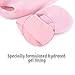 BelleSha Spa Moisturizing Gel Socks For Dry Feet And Ankles - Helps Repair Cracked Skin And Softens Feet (Pink)