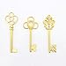 LolliBeads (TM Mixed Set of 30 Large Skeleton Keys in Golden- Set of 30 Keys