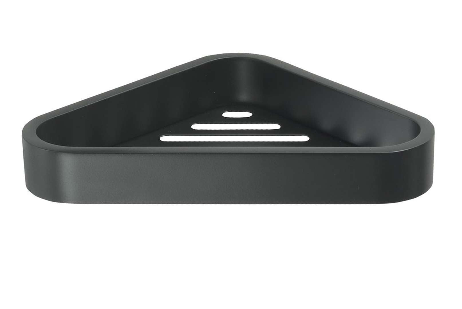 Gedy Soap Dish, Metal Stainless steel Cromall, Black/White, 17x 17x 3