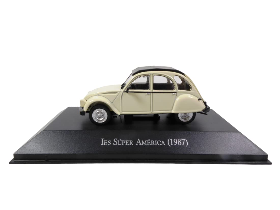OPO 10 - Miniature car 1/43 compatible with IES 2CV Super America 1987 - CITROEN 2 CV - AQV29