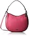 COACH Women's Burnished Leather Coach Nomad Crossbody DK/Cerise Cross Body