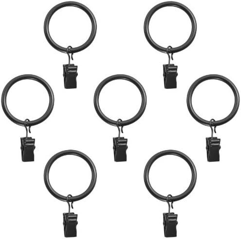 Montevilla 7-Pack Window Treatment Clip Rings, Vintage Bronze
