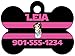 uDesignUSA Princess Leia Pet Id Dog Tag Personalized w/Name & Number