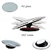 OldShark 2 Pack Blind Spot Mirror Adjustable Stick-On Exterior Side Mirror for All Cars Motorcycles Trucks