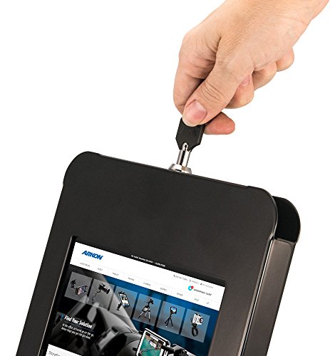 Arkon iPad Swivel Tabletop Stand with Key Lock for iPad 4 3 2 iPad Air 2 - BLACK