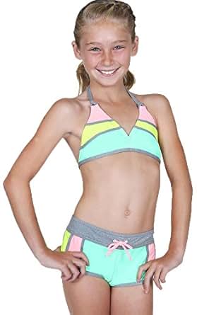 boy shorts bikini swimwear