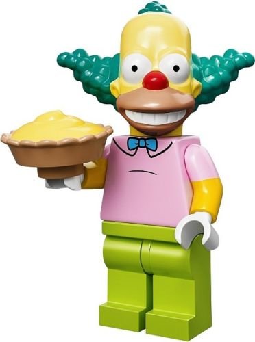 The Simpsons Lego Mini Figure Krusty The Clown