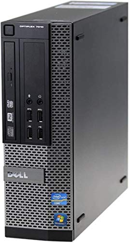 Dell 7010 SFF Intel Core i5-3470 Ram 8GB Hard Disk 500GB Lettore DVD Windows 10 Pro (Ricondizionato)