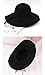 FUNOC Fashion Vintage Women Ladies Floppy Wide Brim Wool Felt Fedora Cloche Hat Cap WineRed