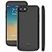 iPhone 7 8 6 6s Battery Case, Proker 4000mAh Ultra Slim Extended Rechargeable Charger Case External Battery Pack Portable Power Bank Protective Charging Case for iPhone 7 8 6 6s (4.7inch) Black