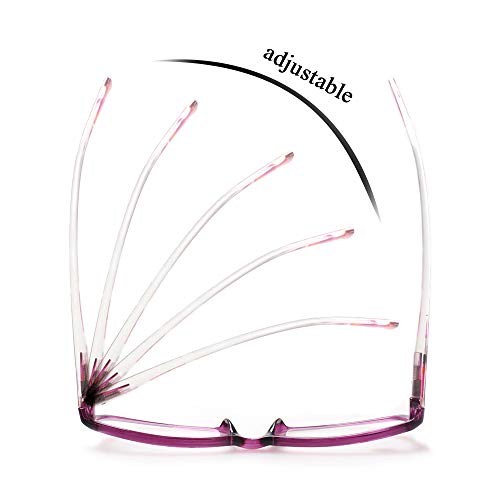 image for Kerecsen Reading Glasses 5 Pairs Fashion Ladies Readers Spring Hinge w