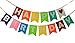 Happy Birthday Cloth Banner For Birthday Party Supplies Birthday Decorations