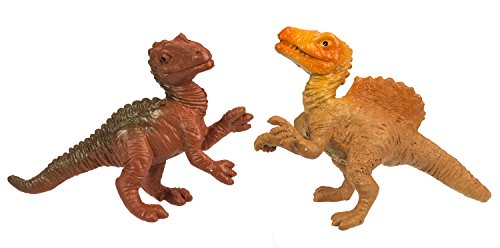 Safari Ltd Dino Babies TOOB with 10 Dinosaurs Including Baby Pertadon, Allosaurus, Apatosaurus, Triceratops, Brachiosaurus, Stegosaurus, Parasaurolophus, Velociraptor, T-Rex, and Spinosaurus