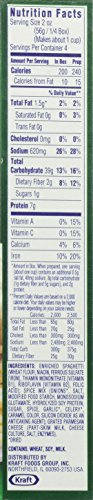 KRAFT SPAGHETTI CLASSICS TANGY ITALIAN SPAGHETTI, SPICES, & PARMESAN CHEESE MEAL MIX, 8 OZ BOX