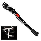 GWHOLE Aluminum Alloy Adjustable Bike Kickstand with Rubber Foot for 24