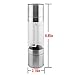 Kizad 2-IN-1 Stainless Double-ended Salt & Pepper Grinder, Silver