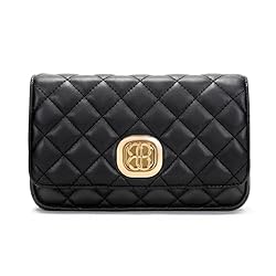 BOYATU Quilted Crossbody Bags for Women: Genuine