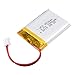 uxcell Power Supply DC 3.7V 1000mAh 853040 Li-ion Rechargeable Lithium Polymer Li-Po Battery