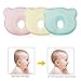 Baby Pillow For Memory Foam Baby Pillow - And Head Positioner Neck Support Prevent Baby Flat Head (0-12 Months) (Blue)