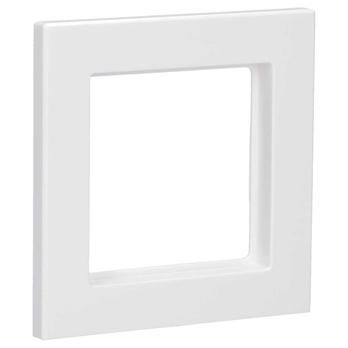 Jung, 1 x glass frame, single, A Creation series, in Alpine white, AC 581 WW