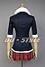 UU-Style Women's Jacket Coat Tie Top Skirt Unfirom Junko Enoshima Cosplay Costume (Black, Women:Medium)