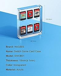 Hagibis Game Card Case for Nintendo Switch, 6