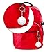 Blulu 20 Pack White Volleyball Keychains for Party Favors, School Carnival Reward, Party Bag Gift Fillers (Volleyball Keychains, 20 Pack)