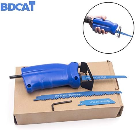Best Quality - Power Tool Accessories - 2018 New Power Tool Accessories Reciprocating Saw Metal Cutting Wood Cutting Tool Electric Drill Attachment with 3 Blades - by SeedWorld - 1 PCs