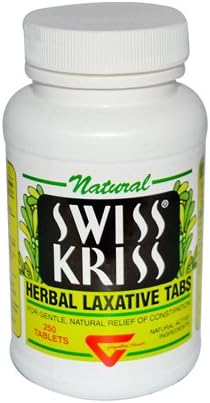 Modern Natural Products Swiss Kriss Herbal Laxative - 250 Tablets