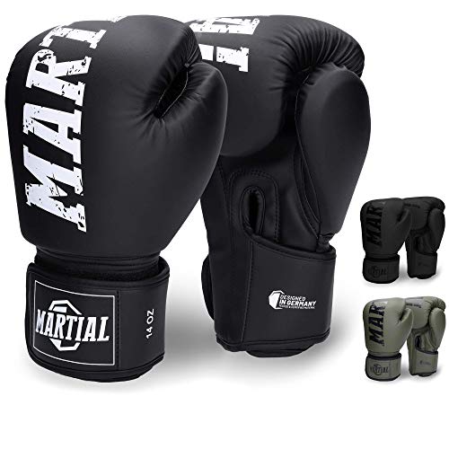 Guantes-de-Boxeo-Martial-Hechos-del-Mejor-Material-para-ofrecer-una-Larga-Durabilidad-Guantes-de-Kickboxing-para-Artes-Marciales-MMA-Sparring-y-Boxeo-con-optima-absorcion-de-Impactos