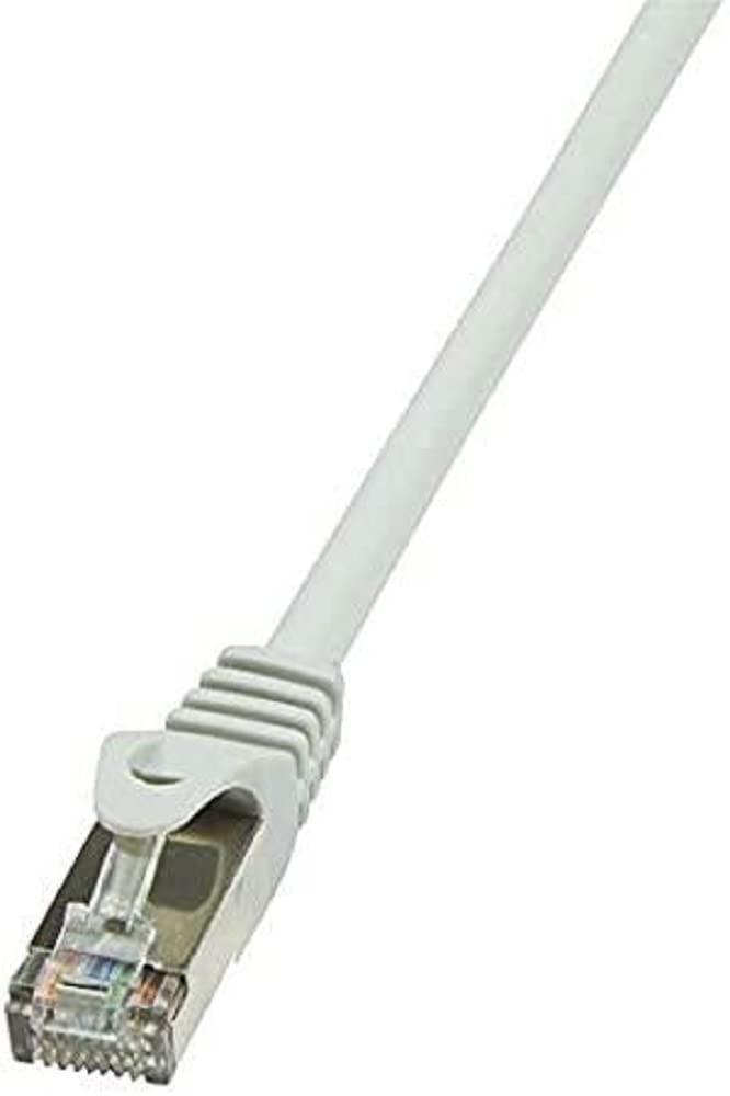 LogiLink CP1102D CAT5e SF/UTP Patch Ethernet Cable, Extra Long 15 Meter Length, Grey