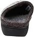 Haflinger Unisex AT Boiled Wool Hard Sole Slipper, Grey Speckle, 38 EU (Women's 7 M US/Men's 5 D US)