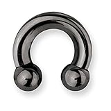 1pc Solid Titanium Circ BB 2G (6.5mm) 1/2" (13mm) Dia Int Thrd Solid Titaniu