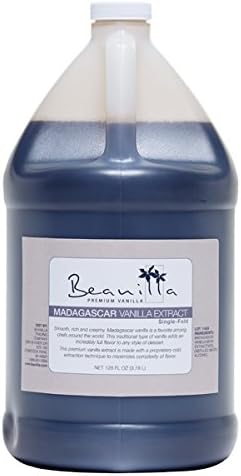 Madagascar Vanilla Extract (Double-Fold) - 64 fl oz (Half-gallon)