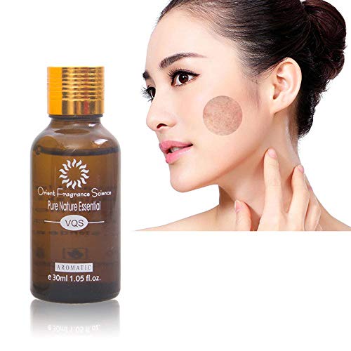 Pawaca Natural Plant Essential Oil, Skin Whitening Brightening Face Oil With Vitamin B3, Rose Scent, Natural Pure Remove Ance Spots, Reduce Dark Spots, Acne Scars, Wrinkles-1.75 Fl.oz, 50ML