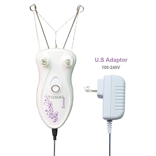 YUNAI Hair Remover Rechargerable Threading Facial Hair Remover Women's Thread Epilator Body Hair Shaver Threading Tool - Thumbnail 3
