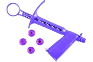1 Set Purple Pearl Applicator Baking Piping Gun for DIY Cake Decorating for Beginners Baking Easy Pattern Easy Clean
