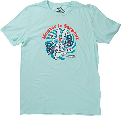 Darkroom Ride The Snake Teal Men's Short Sleeve T-Shirt - Large