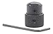 Dual Concentric Black Dome Control Knobs for Electric Guitar or Bass