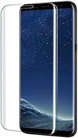Galaxy S8 Plus Screen Protector, Refow Full Coverage Anti-Scratch 9H Hardness HD Clear 3D Curved Tempered Glass Screen Protector for Samsung Galaxy S8 Plus