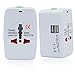 Travel Adapter, AC Adapter with USB Wall Charger, International Universal Power Converter Plug, All in One Outlet Converter Charger US to Europe Argentina Australia UK etc New