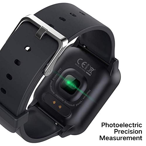 Fitness Tracker, ZOTOYI  Z02 Smart Watch Heart Rate Monitor Smart Bracelet IP67 Waterproof Built-in Blood Pressure Monitor Calorie Counting Pedometer Watch for Android and iOS System - Thumbnail 2