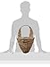 Gardman R299 Rustic Rattan Half Hive Hanging Wall Basket, 12